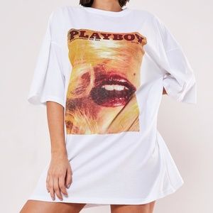 Playboy x Missguided T-shirt Dress